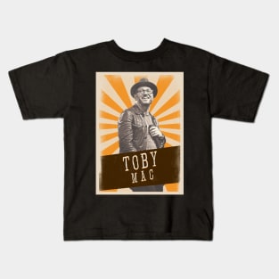 Vintage Aesthetic Tobymac Kids T-Shirt